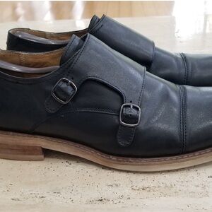 Steve Madden Double Monk Slip On Loafers / Oxford Dress Shoe Size 11